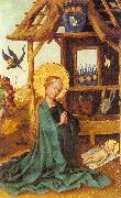 Lochner, Stephan Adoration of the Child oil painting reproduction